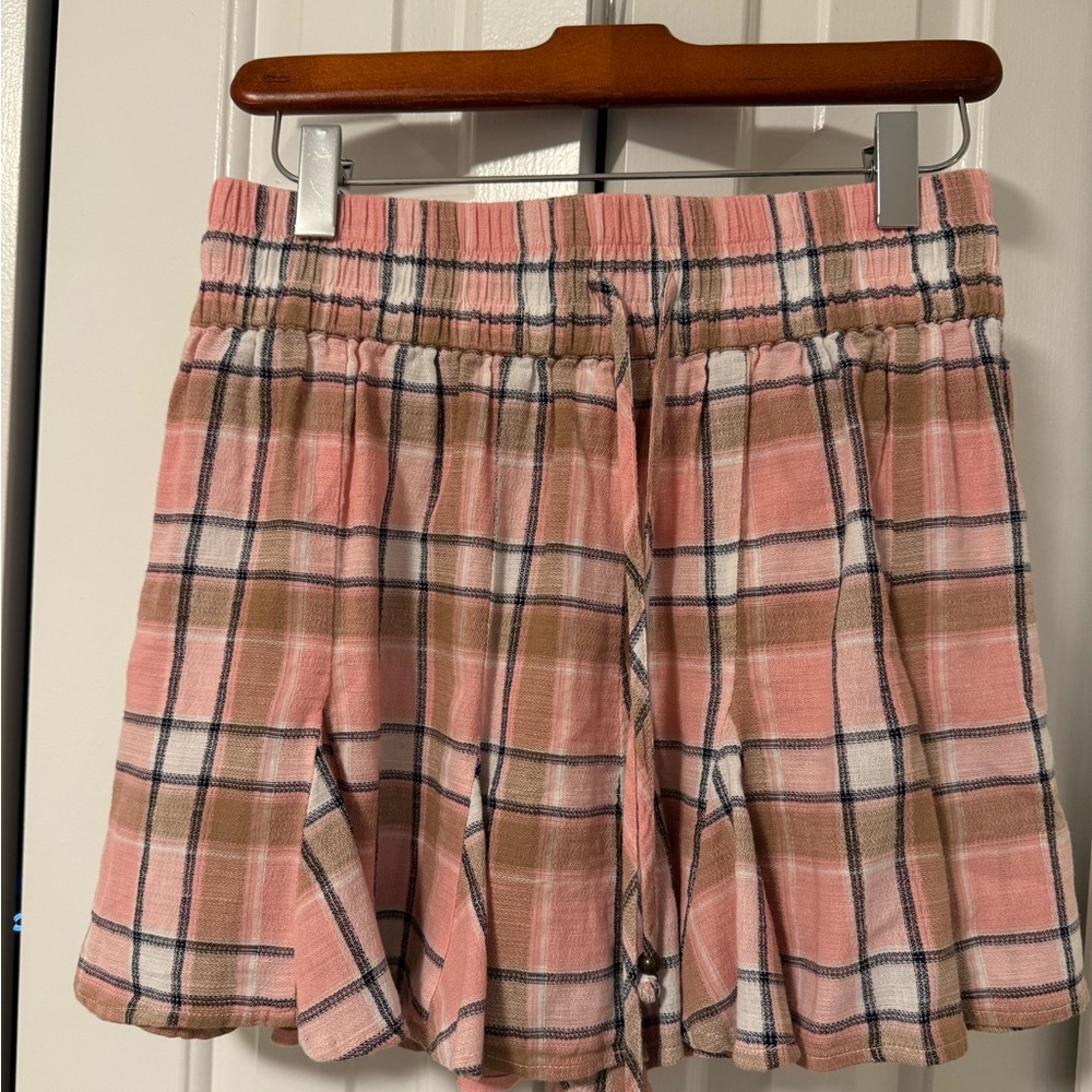 Sundays plaid skort